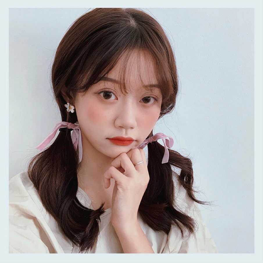 Set Cột Tóc Nơ Nhung Nhiều Màu