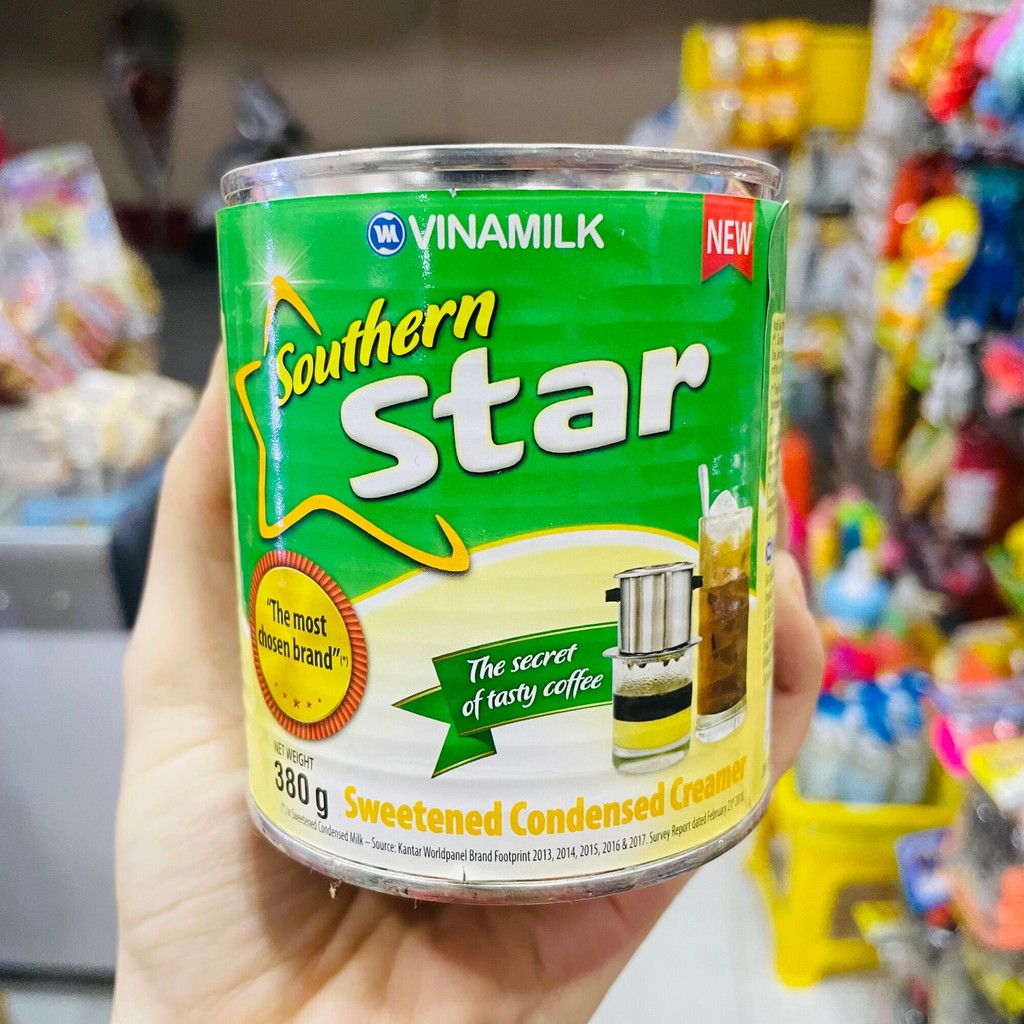 Hàng Tặng Không Bán - Sữa Đặc Ngôi Sao Phương Nam Xanh Lá - Lon 380g