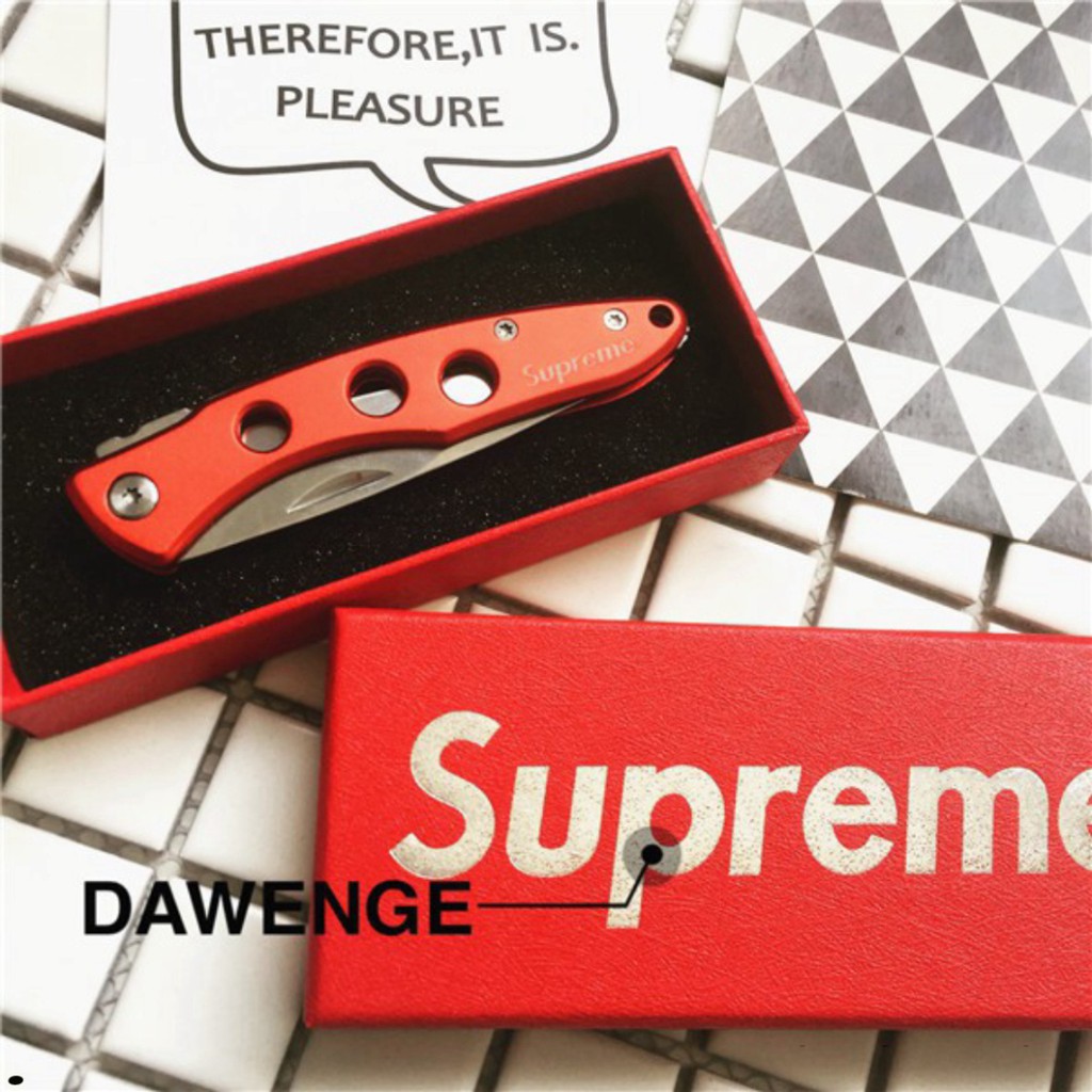 Phụ Kiện Supreme Dao Gấp Đồ Chơi Supreme