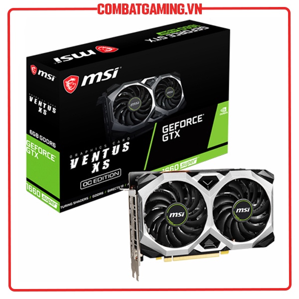 Card Màn Hình MSI GTX 1660 SUPER VENTUS XS OC 6GB GDDR6