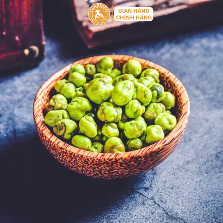 Đậu hòa lan wasabi L'angfarm Giòn, ngon, béo, hương vị vừa miệng, hấp dẫn.