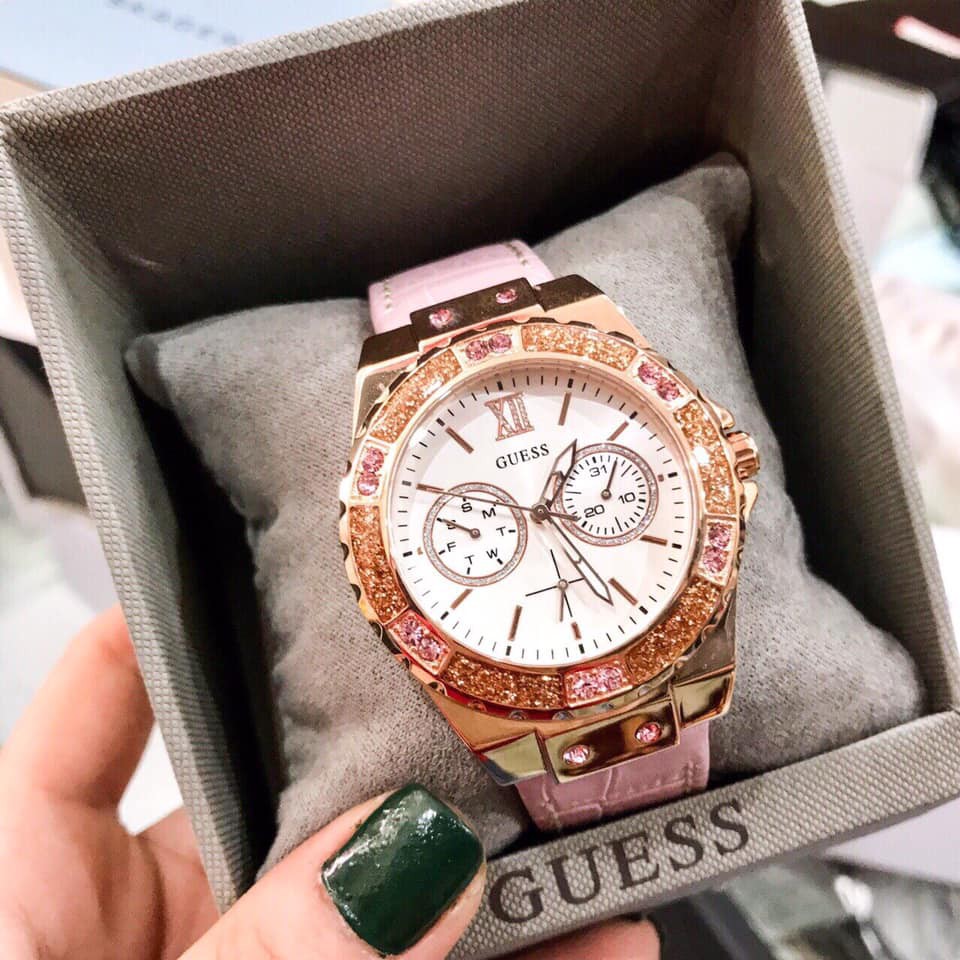 Đồng Hồ Nữ Guess Analog White W0775L3