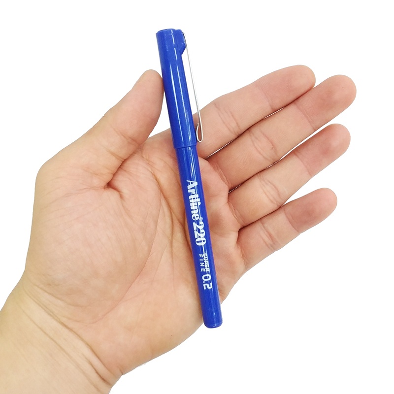 Bút Vẽ Kỹ Thuật 0.2 mm - Artline EK-220-BL - Màu Xanh  Dương