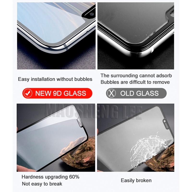 Kính cường lực toàn màn hình cho Oppo Realme C1 C2 C3 Realme 2 Pro Realme 3 3i 3Pro 5 5i 5s 5Pro 6 6i 6Pro XT X2 Pro