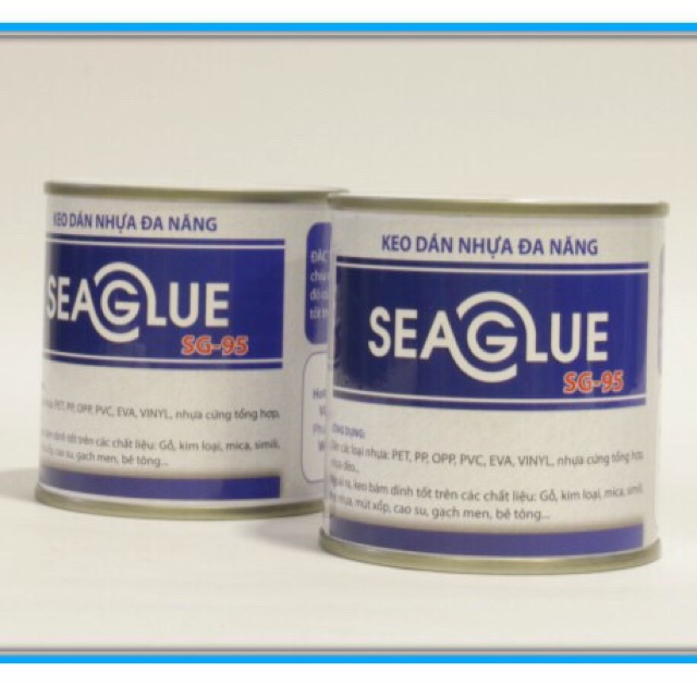 KEO DÁN VÁ NHỰA,chống thấm đa năng siêu dính seaglue sg-95 300ml