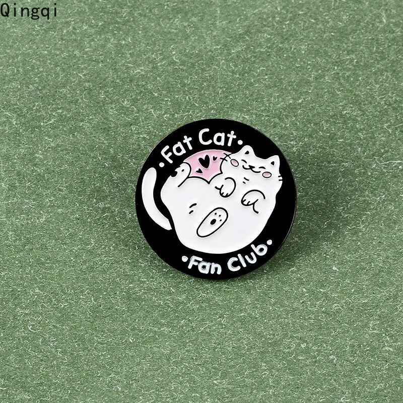 Ghim cài áo MISS ZOE hình mèo mũm mĩm đáng yêu