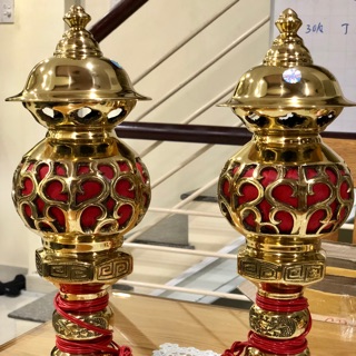 CẶP ĐÈN ĐIỆN ĐỒNG CAO 38cm