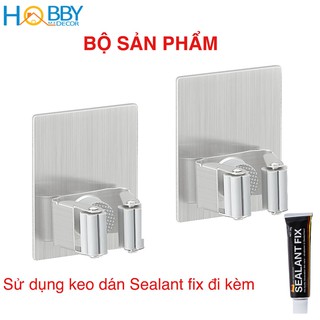Móc dán treo cán chổi