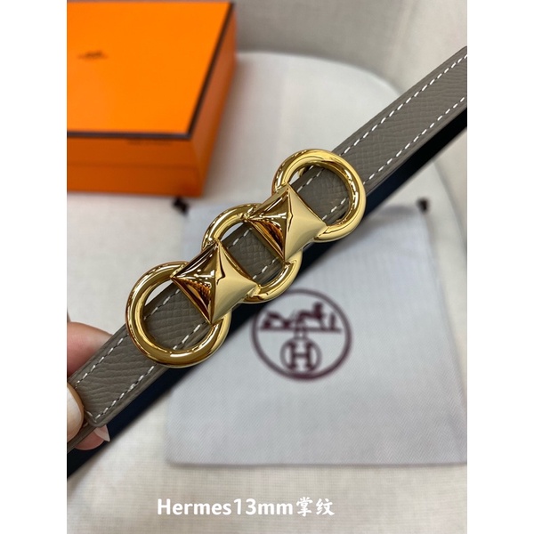 Thắt lưng thời trang nữ thương hiệu cao cấp Hermes HM Mini Constance da thật nhập khẩu nhiều màu