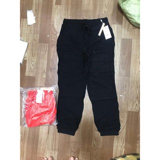 Quần jogger vải lanh 0vs xuất khẩu