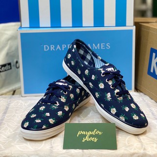 Giày Canvas nữ Keds CH DJ Magnolia Navy