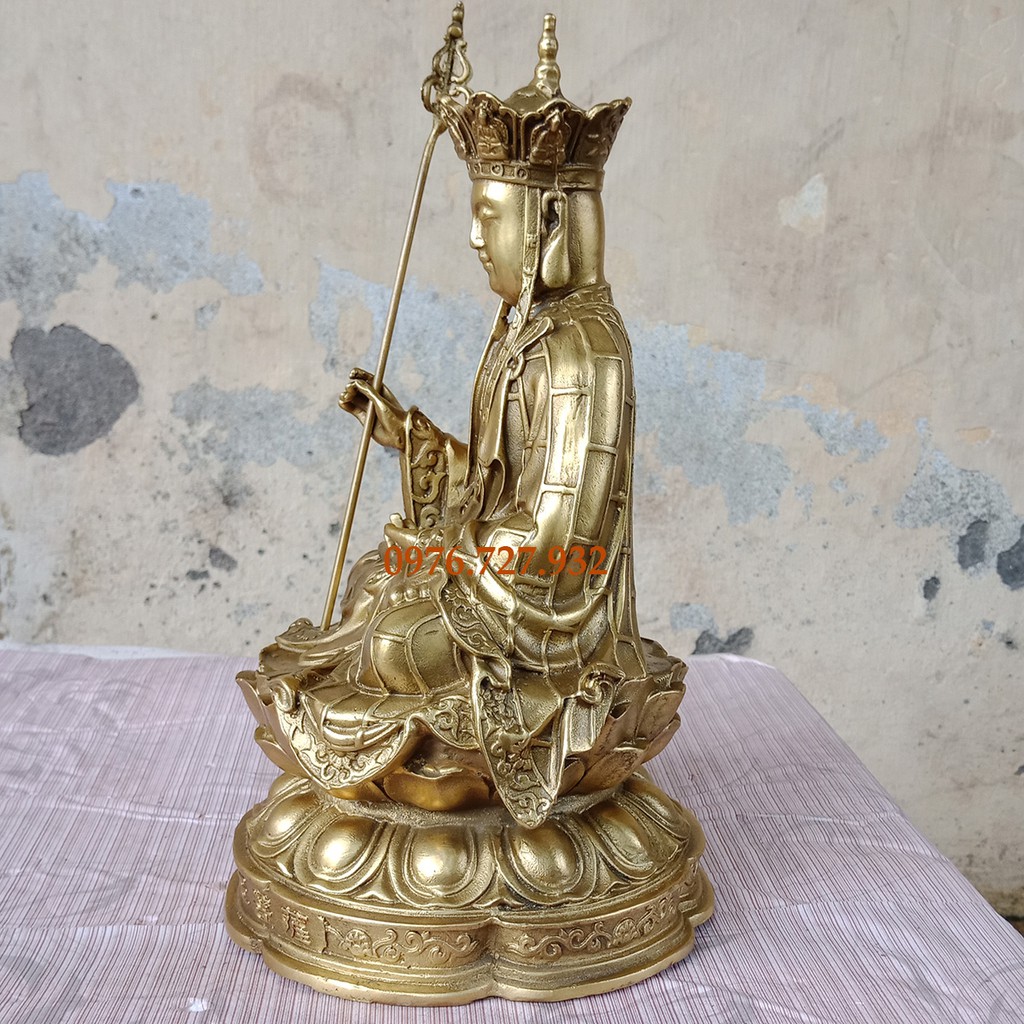 Địa tạng vương bồ tát, tượng địa tạng bồ tát bằng đồng, tượng phật bằng đồng