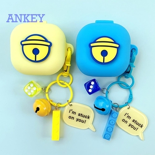 Samsung Galaxy Buds Live / Buds Pro / Buds 2 Case Vỏ bảo vệ hộp sạc tai nghe chống sốc đáng yêu có móc khóa cho 2020