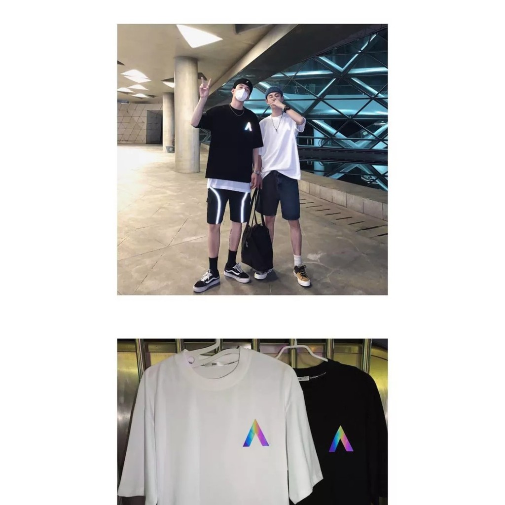 Áo thun Stee Phản quang 7 màu OV Unisex