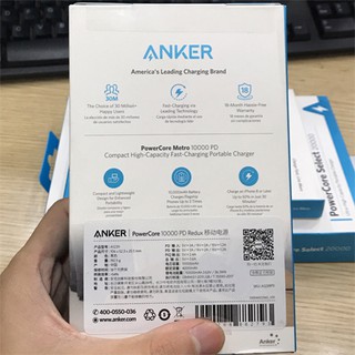 Sạc Dự Phòng Anker PowerCore 10000 PD Redux