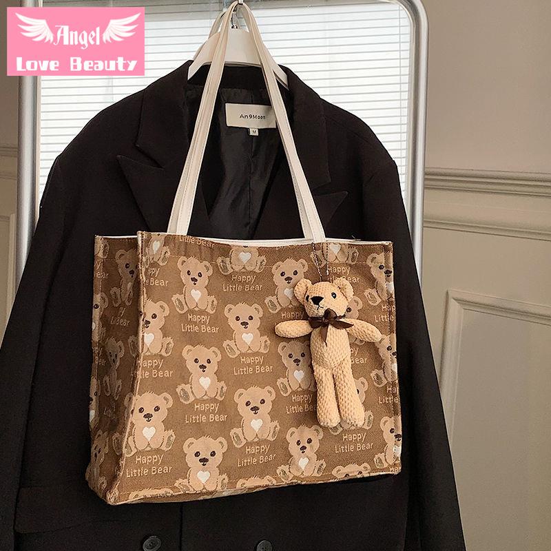 Túi Xách Canvas Thời Trang Hàn Quốc 2022 Dễ Phối Đồ Cho Nữ