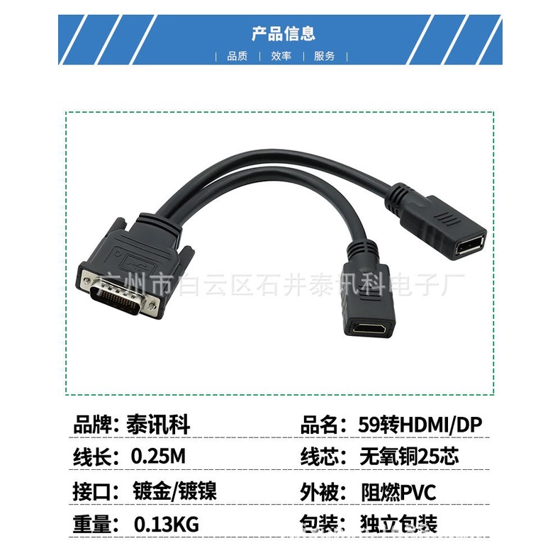 Card Đồ Họa DVIGoDPMother A Minute Tới DMS - DP 59pin H5K0 | BigBuy360 - bigbuy360.vn