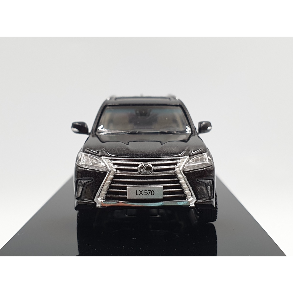 Xe Mô Hình Lexus LX570 Sonic Quartz 1:64 Kyosho (Đen)