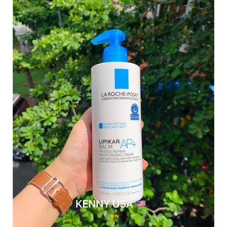 Dưỡng Ẩm Cho Da Khô (Mặt và Body) La Roche-Posay Lipikar Balm AP+ Intense Moisturizing Cream - 400mL