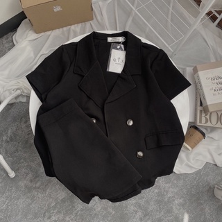 set áo blazer