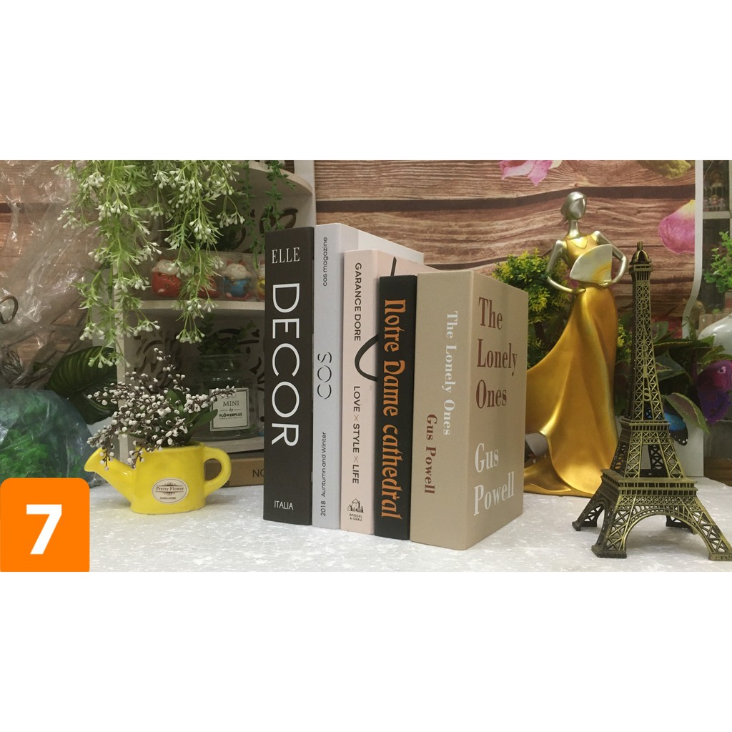 Sách giả trang trí- Mô hình sách trang trí decor, chụp ảnh A247