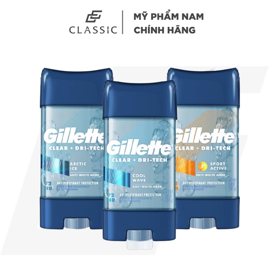 Gel Ngăn Tiết Mồ Hôi và Khử Mùi Gillette 107g