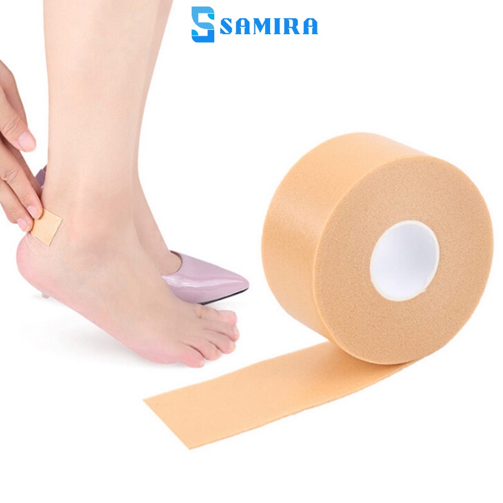 Cuộn băng keo đa năng 5m dán gót bảo vệ chân chống ma sát đau chân chai chân khi mang giày cao gót SA22
