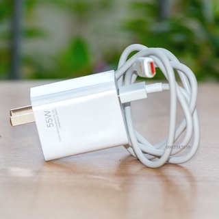 Bộ sạc Siêu nhanh XIAOMI Chính hãng, công suất sạc 55W - MDY-12-EQ, Quick Charge 3.0, cáp chân USB to Type C, (mã SA22)