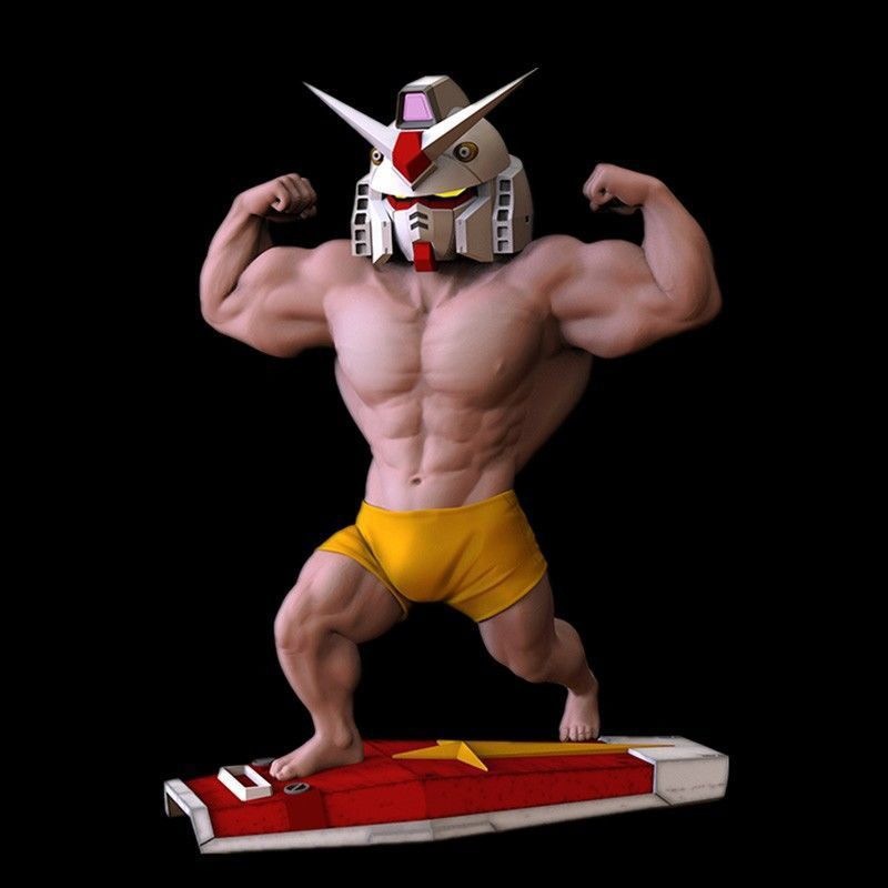 Mô Hình Nhân Vật Shinji Unit-01 Phiên Bản Cơ Bắp Cỡ Lớn 18cm Neon Genesis Muscle Evangelion-01