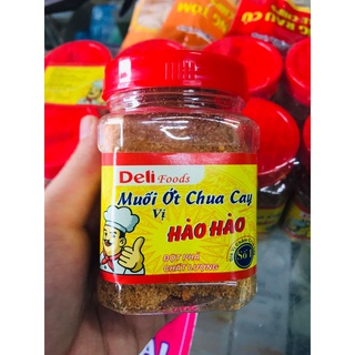 Lọ muối ớt chua cay vị hảo hảo 100g