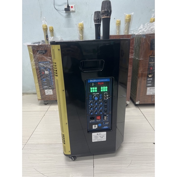 Loa kéo Bluetooth chính hãng AZPRO,AZ-329-A,Bass 30-3 đường tiếng mẫu mới cao cấp,Mạch REVERB,Mic set tần số hút âm đỉnh