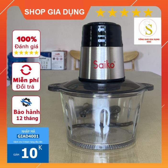 Máy xay thịt đa năng Saiko FCP-4001GL - Hàng chính hãng