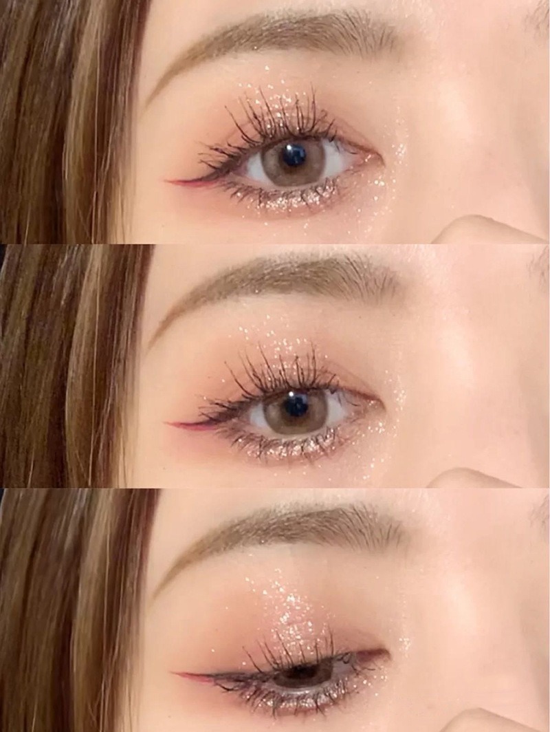 Bảng phấn trang điểm mắt chín màu lì ánh nhũ lấp lánh phong cách Hàn Quốc dành cho học sinh người mới bắt đầu | BigBuy360 - bigbuy360.vn