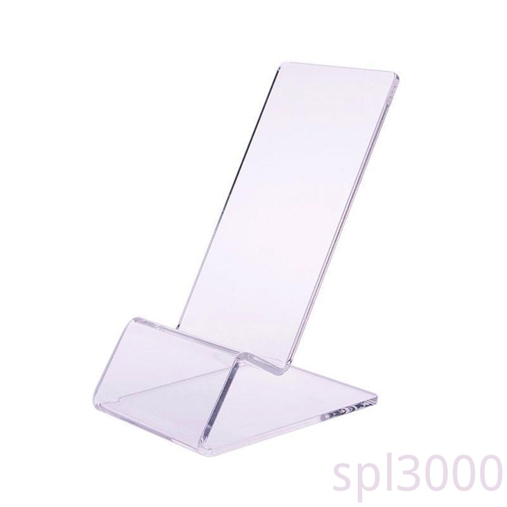 Giá Đỡ Điện Thoại Mini Bằng Acrylic Trong Suốt Tiện Dụng