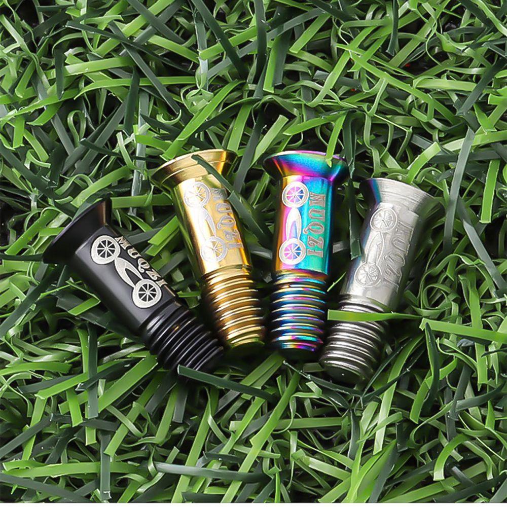 Bộ 2 Ốc Vít M5 Bằng Titan Gắn Bánh Sau Xe Đạp Siêu Bền Tiện Dụng
