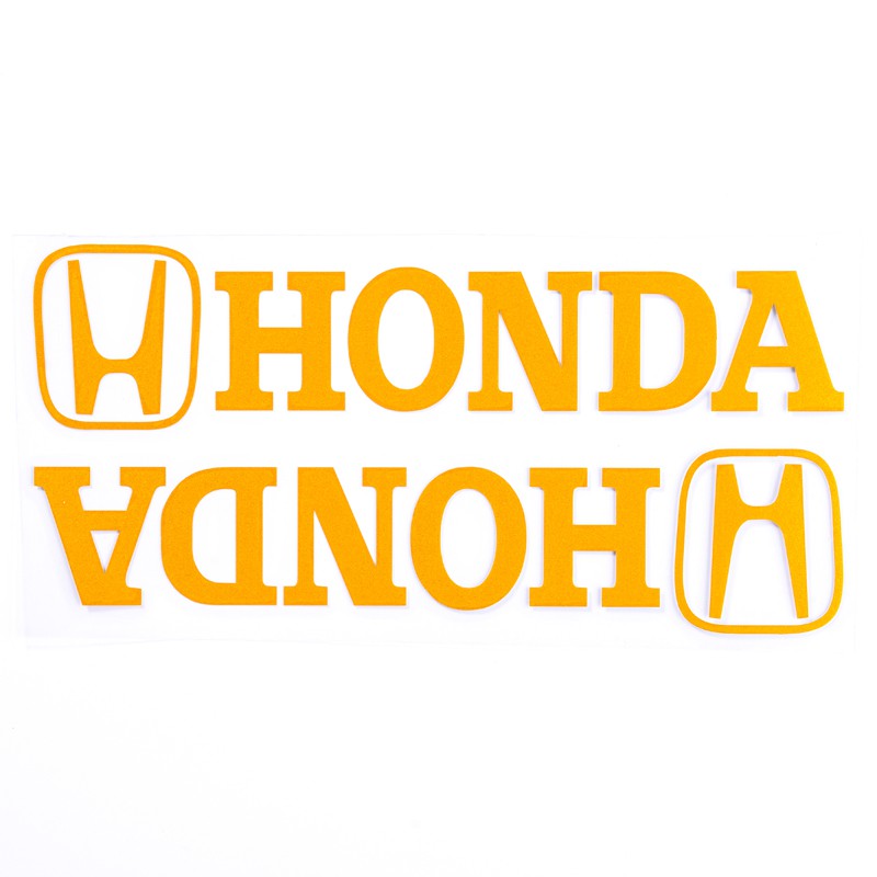 Bộ 2 Miếng Dán Phản Quang Chống Thấm Nước Trang Trí Xe Máy HONDA
