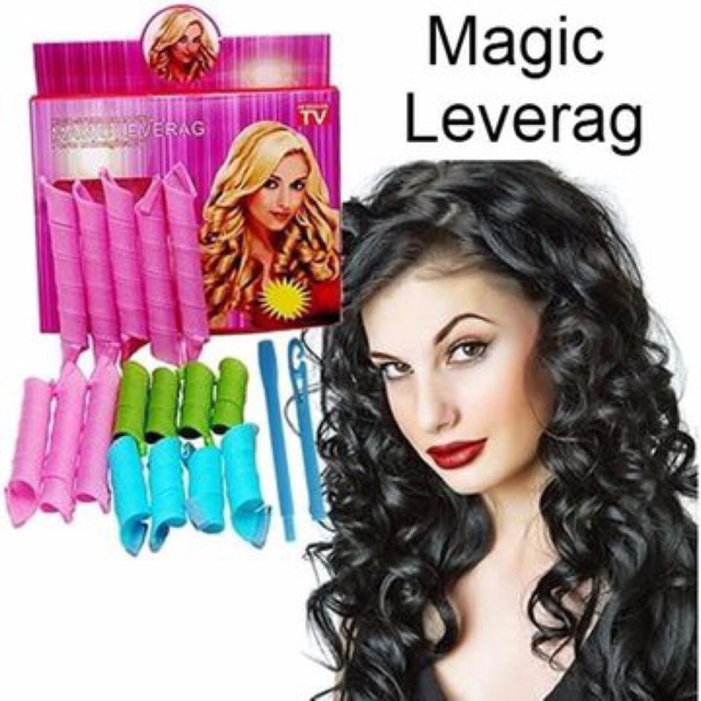 Bộ 18 Uốn Tóc Không Nhiệt Magic Leverage