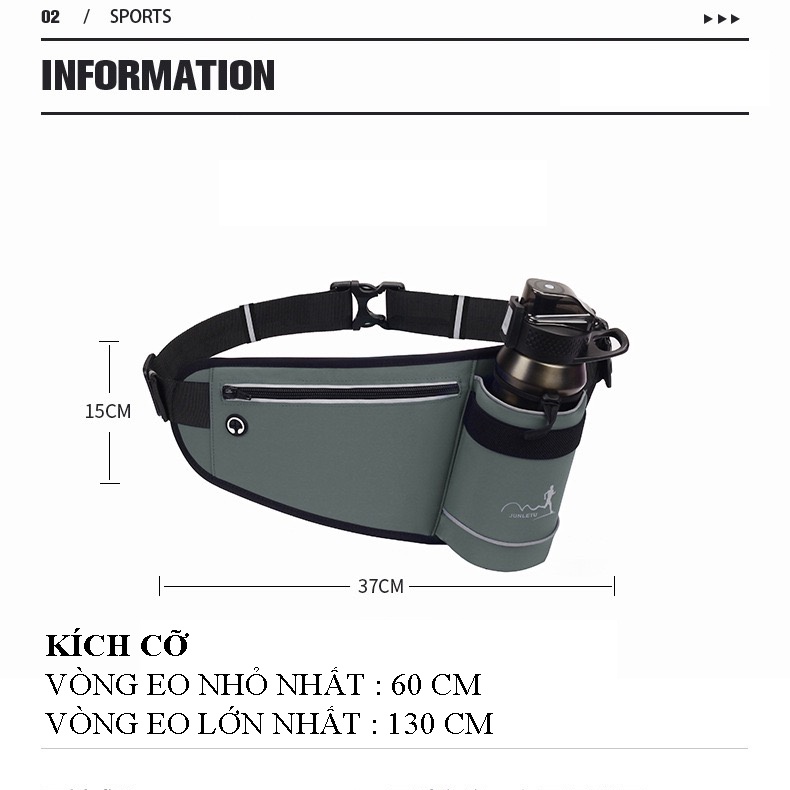 Túi đeo chạy bộ, leo núi, đạp xe chống thấm nước STORE HERA DCB03