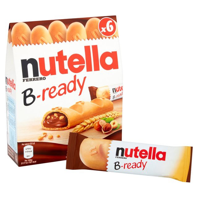 Bánh socola nhân hạt phỉ Nutella B-Ready