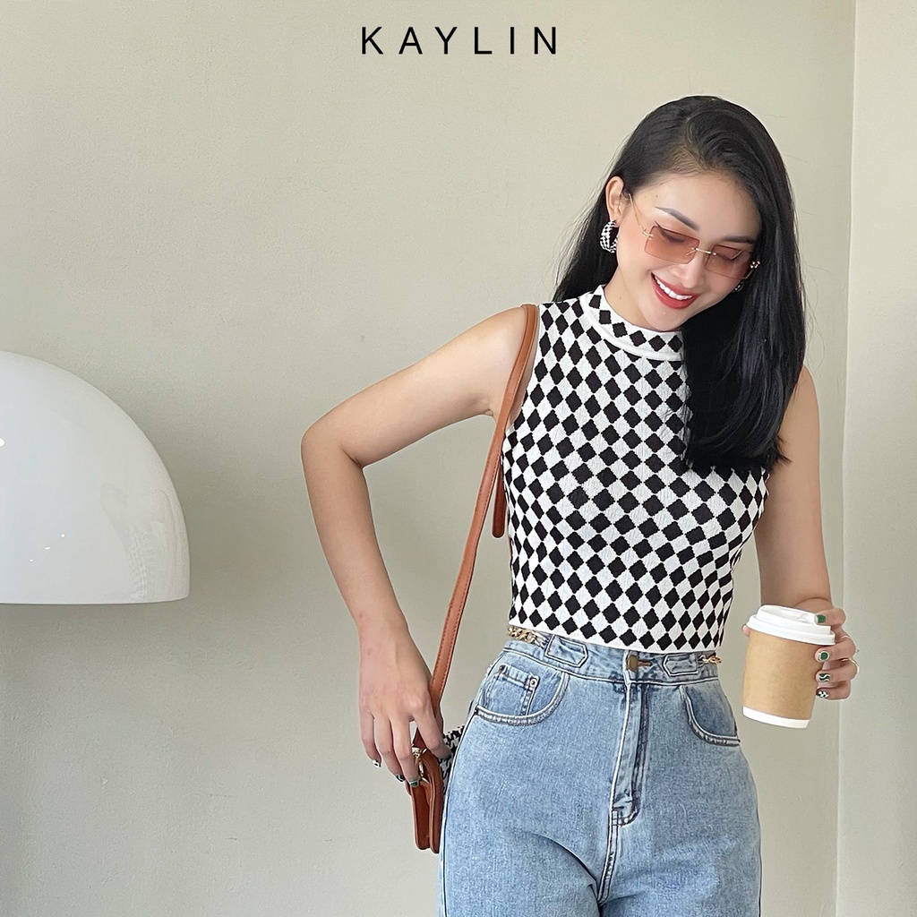 Áo sát nách croptop N1686 - KAYLIN