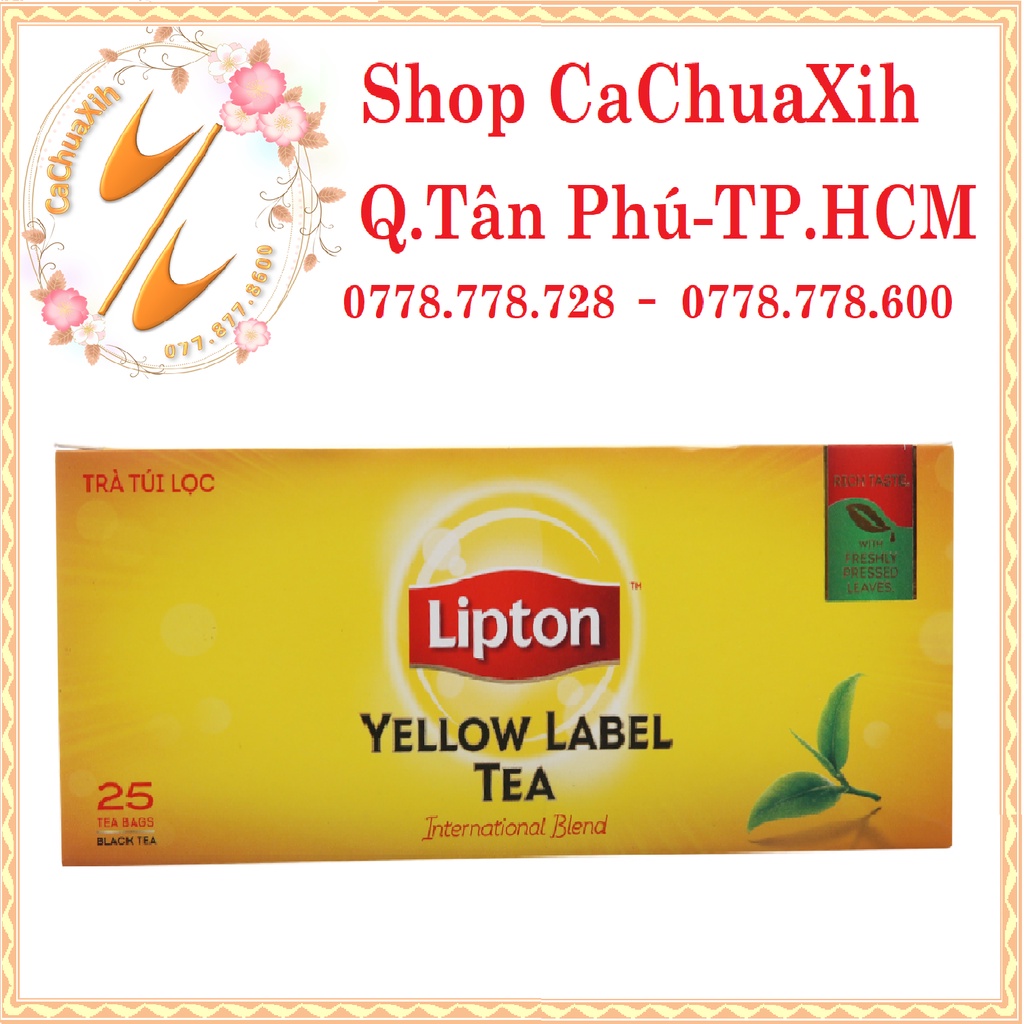Trà đen Lipton nhãn vàng