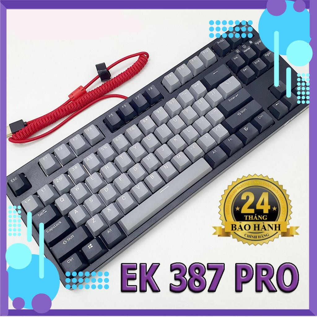Bàn phím cơ Edra EK387 PRO bản CHERRY switch - Bàn phím cơ hót nhất 2020 - BH 24 tháng
