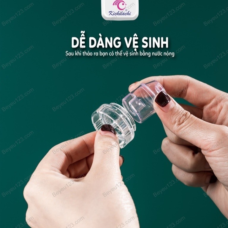 Máy Hút Mũi Kichi Kichilachi cho Bé - vệ sinh mũi - Có pin Sạc Điện 5.0