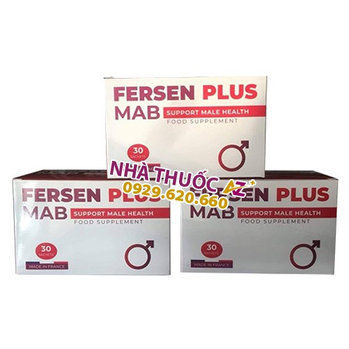 FERSEN PLUS MAB hộp 30 gói sản phẩm hàng đầu trong chăm sóc sức khỏe sinh sản
