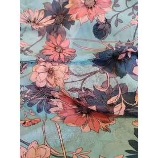 Vải Voan Hàn 1m/20k(chiffon, voan tơ, voan gân, voan sống)