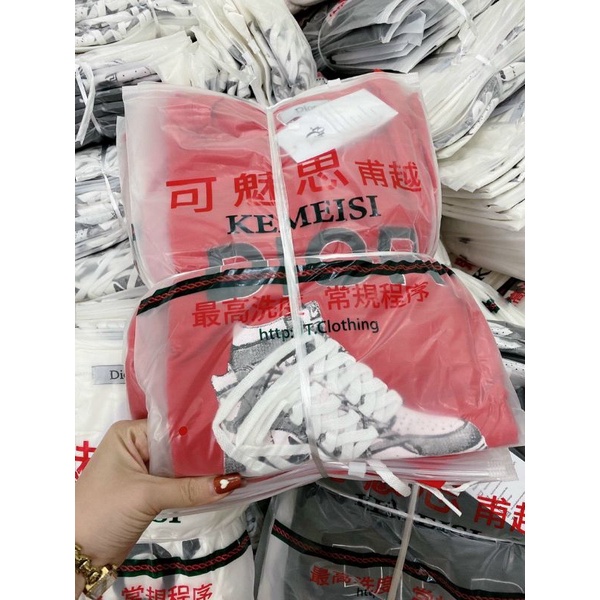 Áo dây giày thật áo đôi áo phông rộng form giấu quần áo cặp nam nữ chính hãng GUCCI CHANEL DIOR