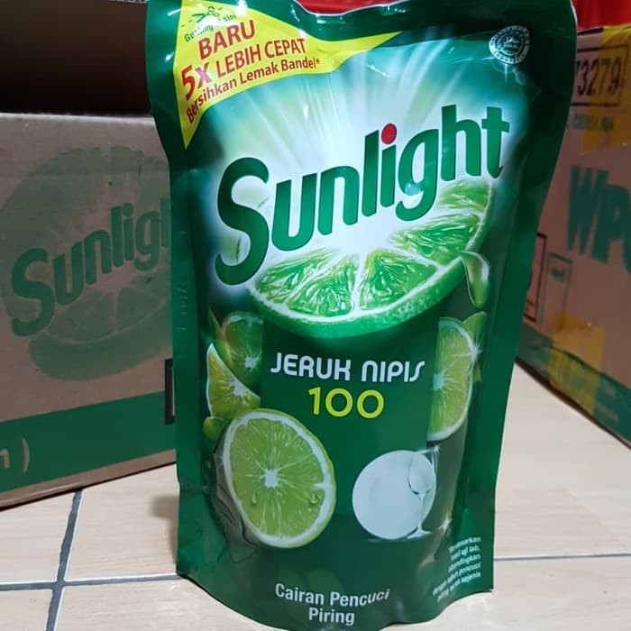 (hàng Mới Về) Kem Chống Nắng Sunlight Lime Orange 100 Refill 755ml