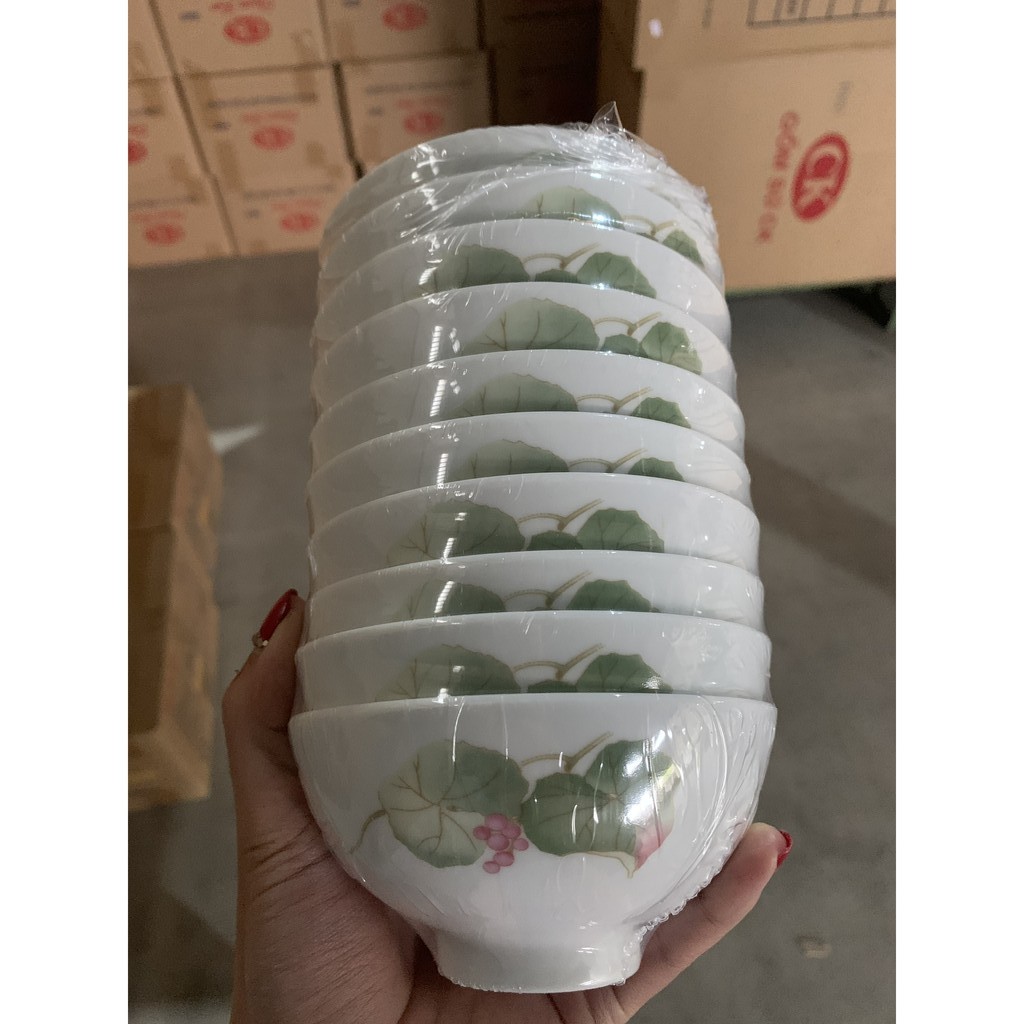 Bát cơm hoa nho Chuan Kuo  - Hàng gốm sứ CK