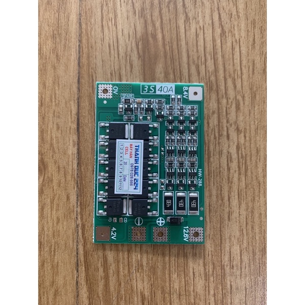 Mạch 3S-12.6V 20A,30A,40A,60A Full Ok, sạc cân bằng và bảo vệ pin Li-ion 3.7V.