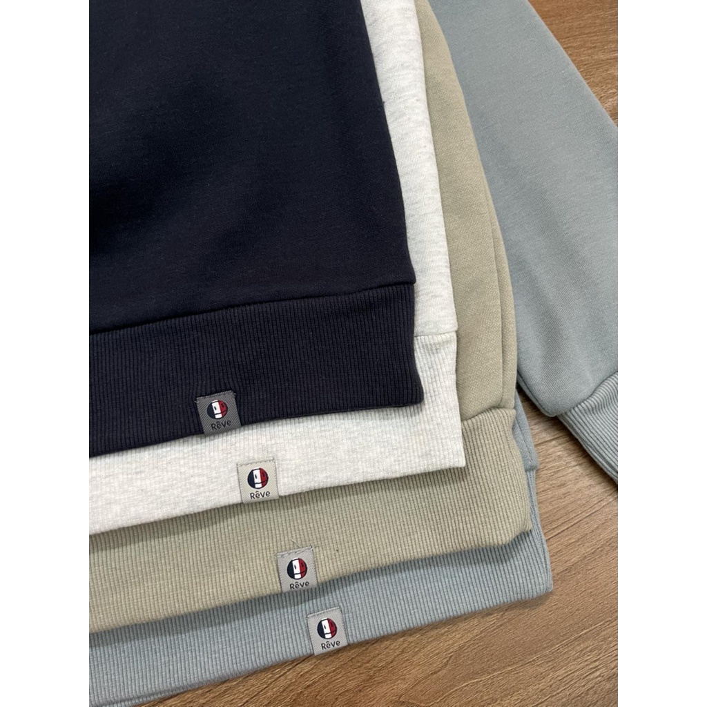 Áo nỉ bông nam Po ham bo gấu